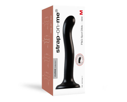 Насадка для страпона Strap-On-Me P&G-Spot Dildo, силикон, размер M