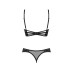 Комплект Obsessive Roxelia 2-pcs crotchless set XS/S