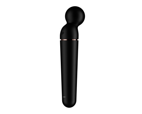 Вібромасажер Satisfyer Planet Wand-er Black/Rosegold, дуже потужний, бездротовий