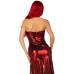 Еротична сукня Leg Avenue Shimmer bodysuit with skirt M