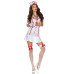 Еротичний костюм медсестри Leg Avenue Head Nurse M/L, сукня, аксесуар на голову, стетоскоп