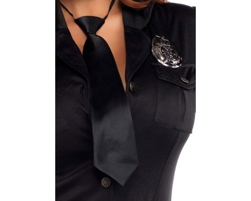 Еротичний костюм поліціянтки Leg Avenue Dirty Cop XL, 6 предметів
