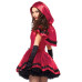 Еротичний костюм Червоної шапочки Leg Avenue Gothic Red Riding Hood S, сукня, накидка