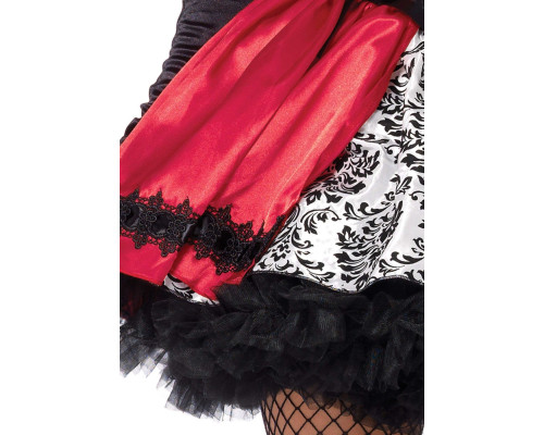 Еротичний костюм Червоної шапочки Leg Avenue Gothic Red Riding Hood S, сукня, накидка