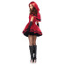 Еротичний костюм Червоної шапочки Leg Avenue Gothic Red Riding Hood M, сукня, накидка