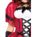 Еротичний костюм Червоної шапочки Leg Avenue Gothic Red Riding Hood XL, сукня, накидка