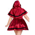 Еротичний костюм Червоної шапочки Leg Avenue Gothic Red Riding Hood 3X–4X, сукня, накидка