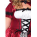 Еротичний костюм Червоної шапочки Leg Avenue Gothic Red Riding Hood 3X–4X, сукня, накидка