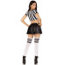 Костюм рефері Leg Avenue Time Out Referee XS, кроп-топ спідниця, свисток