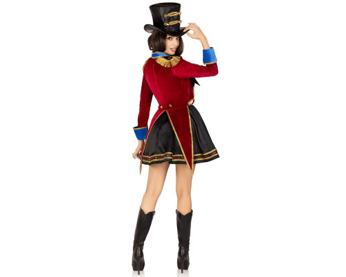 Костюм дресирувальниці Leg Avenue Ringmaster Costume M, сукня, капелюх