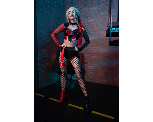 Еротичний костюм Leg Avenue Crime Spree Sweetie Costume S, топ, шорти
