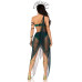 Еротичний костюм Медузи Горгони Leg Avenue Medusa Costume L, топ, спідниця, нарукавники, прикраси