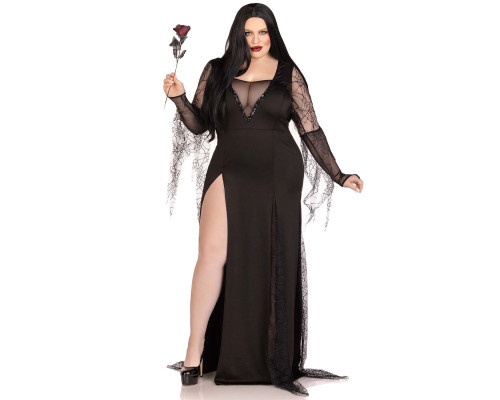 Костюм Мортіші Аддамс Leg Avenue Sexy Spooky Morticia 3X–4X