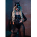 Еротичний костюм кішечки Leg Avenue Fierce Feline M, боді, пояс з підв’язкою, маска кішки