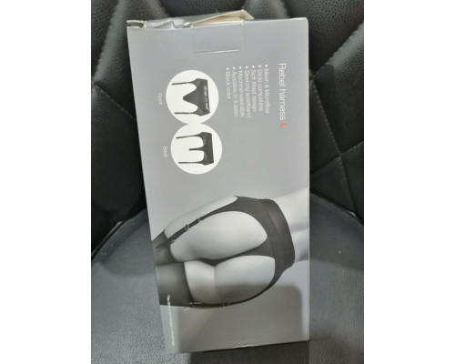 Труси для страпону з підв'язками для панчох Strap-On-Me REBEL HARNESS - L (м'ята упаковка!!!)