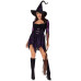 Костюм відьми Leg Avenue Mystical Witch L, сукня, капелюх