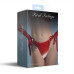 Трусики класичні Feral Feelings - String Bikini Red Trasparent