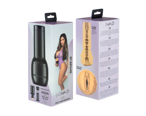 Мастурбатор Kiiroo Feel Skyler Lo PBC, сумісний з PowerBlow і Keon