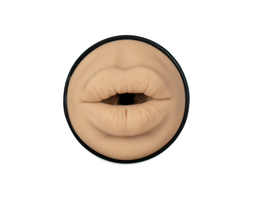 Мастурбатор Kiiroo Feel Victoria June Mouth Stroker PBC, сумісний з PowerBlow і Keon