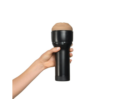 Мастурбатор Kiiroo Feel Victoria June Mouth Stroker PBC, сумісний з PowerBlow і Keon