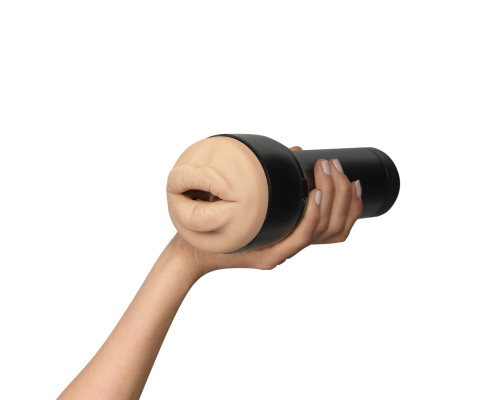 Мастурбатор Kiiroo Feel Victoria June Mouth Stroker PBC, сумісний з PowerBlow і Keon