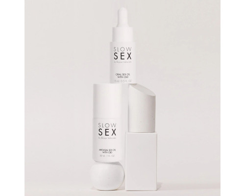 Олія для збудження Bijoux Indiscrets SLOW SEX Arousal Sex Oil CBD (30 мл)