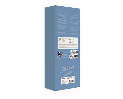 Смарт-вібратор з пульсацією Svakom Ava Neo Cornflower Blue, 15 режимів роботи, водонепроникний
