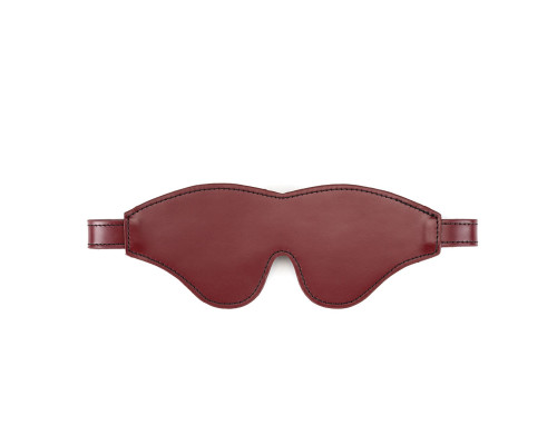 Шкіряна маска на очі Liebe Seele Wine Red Blindfold