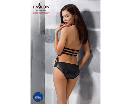 Боді монокіні під латекс Passion Exclusive LAMIS BODY S/M, black