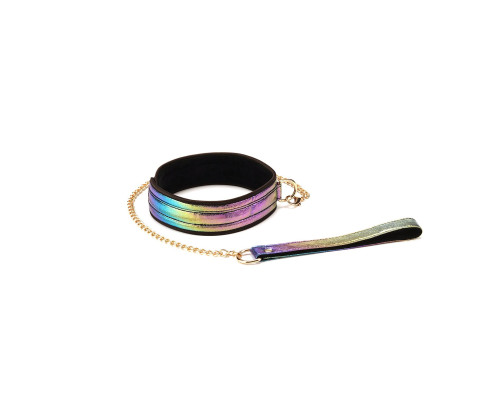 БДСМ-набір Liebe Seele Vivid Rainbow 8 Pieces Set, 8 аксесуарів, екошкіра на оксамитовій основі