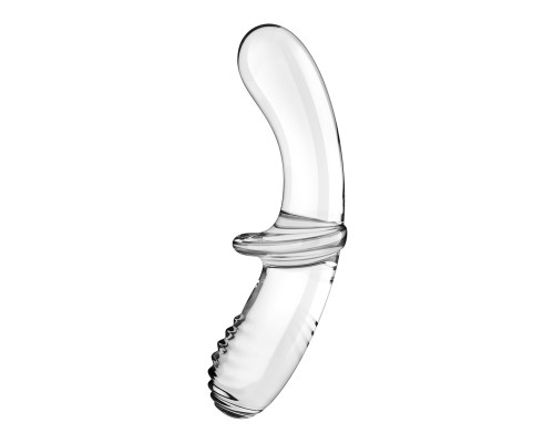 Дилдо Satisfyer Double Crystal (Transparent) (м'яте паковання!!!)