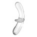 Дилдо Satisfyer Double Crystal (Transparent) (м'яте паковання!!!)