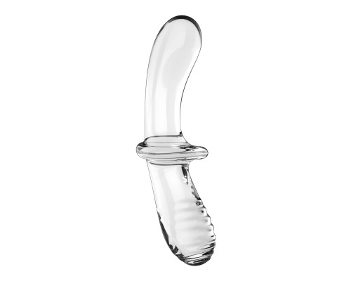 Дилдо Satisfyer Double Crystal (Transparent) (м'яте паковання!!!)