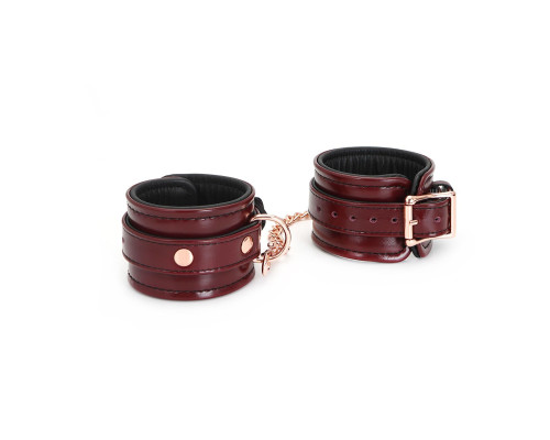 Наручники Liebe Seele Wine Red Wirst Cuffs (мятая упаковка!!!)