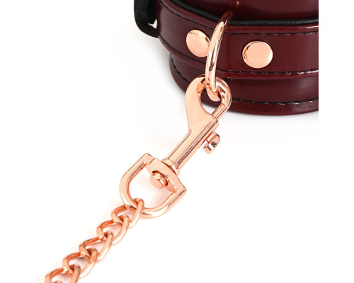 Наручники Liebe Seele Wine Red Wirst Cuffs (мятая упаковка!!!)