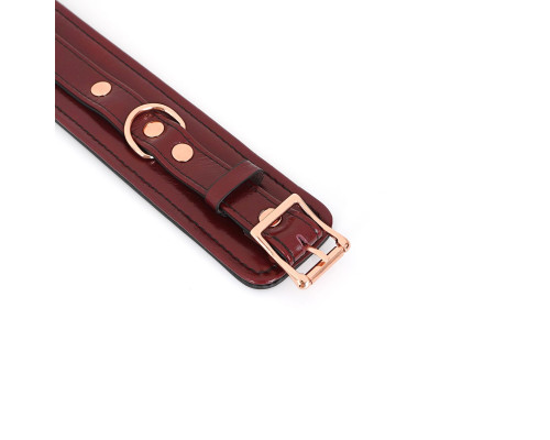 Наручники Liebe Seele Wine Red Wirst Cuffs (мятая упаковка!!!)