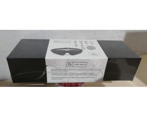 Маска на глаза Liebe Seele Black Organosilicon Blindfold (мятая упаковка!!!)