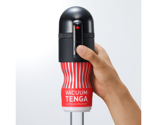 Вакуумна насадка Tenga VACUUM MAX + мастурбатор Tenga Vacuum Cup, 5 режимів роботи