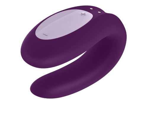 Смарт-вибратор для пар Satisfyer Double Joy Violet (мятая упаковка!!!)