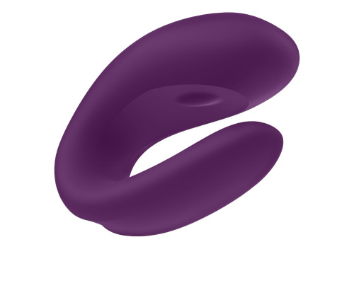 Смарт-вибратор для пар Satisfyer Double Joy Violet (мятая упаковка!!!)