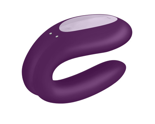 Смарт-вибратор для пар Satisfyer Double Joy Violet (мятая упаковка!!!)