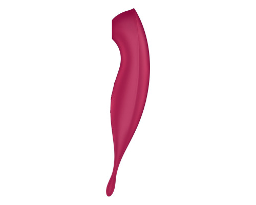 Смарт-вибратор с вакуумной стимуляцией Satisfyer Twirling Pro+ dark red (мятая упаковка!!!)
