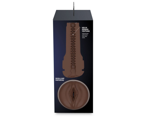 Мастурбатор-вагіна Kiiroo Feel Stroker Dark Brown для секс-машини Kiiroo Keon (м'ята упаковка!!!)