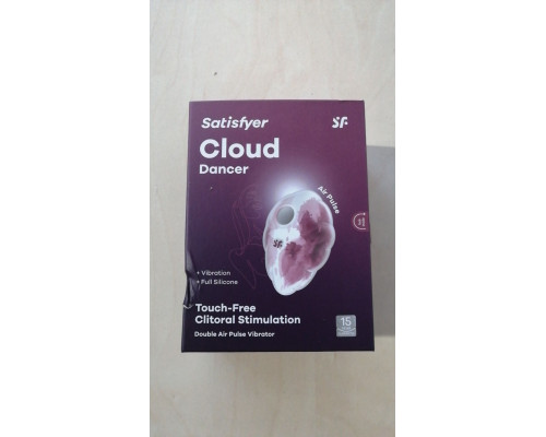 Вакуумний вібратор Satisfyer Cloud Dancer (Red) (м'ята упаковка!!!)