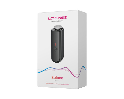 Інтерактивний смарт-мастурбатор Lovense Solace, до 280 фрикцій на хвилину, до 12,5 годин роботи