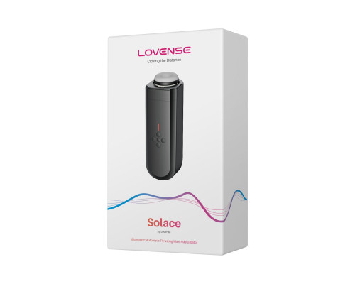 Інтерактивний смарт-мастурбатор Lovense Solace, до 280 фрикцій на хвилину, до 12,5 годин роботи