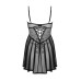 Еротичний комплект Obsessive Chemeris babydoll & thong M/L, пеньюар та стрінги