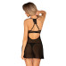 Пеньюар та трусики Obsessive Latinesa babydoll & thong XS/S