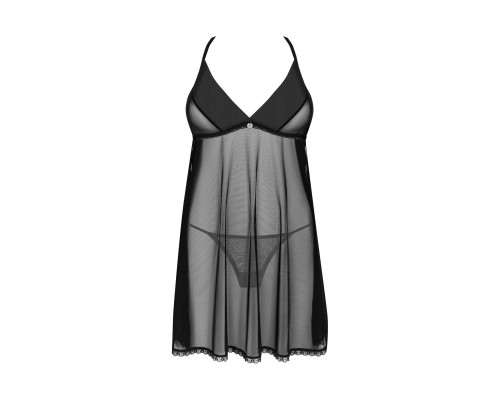 Пеньюар та трусики Obsessive Latinesa babydoll & thong XS/S