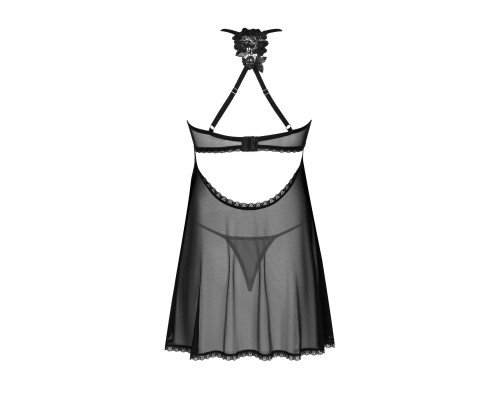 Пеньюар та трусики Obsessive Latinesa babydoll & thong XS/S